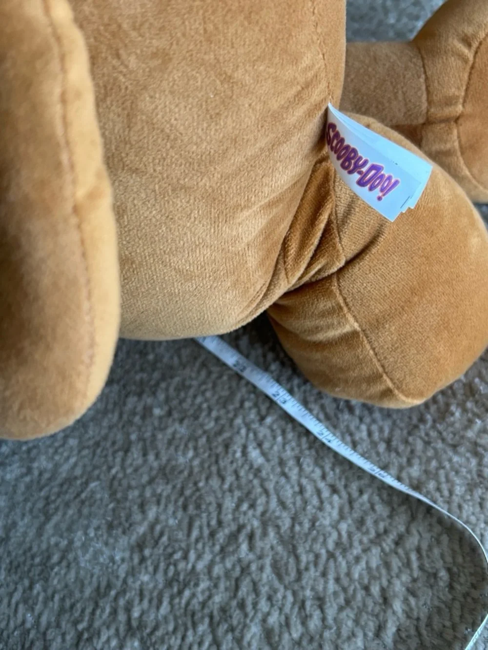 Scooby-Doo Large Plush Toy - Brown with Blue Collar